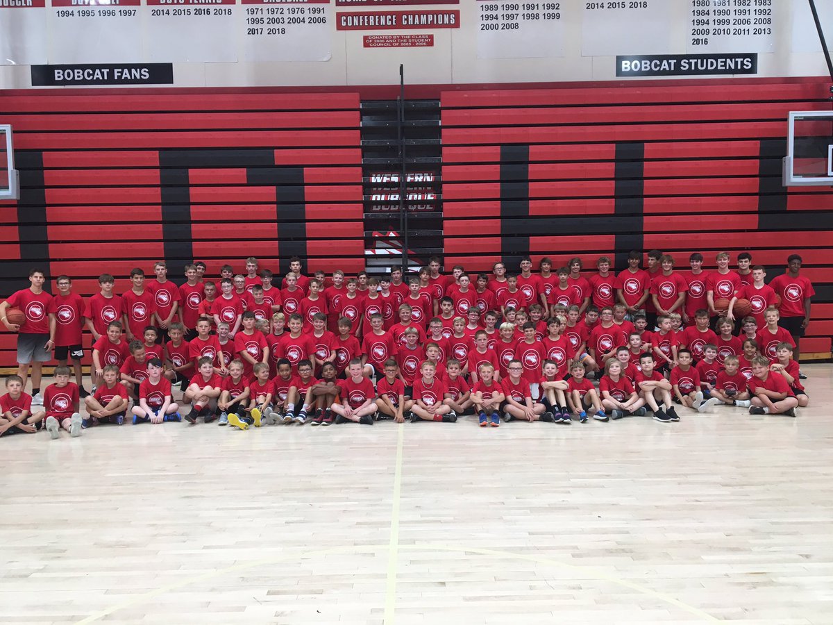 What an awesome summer basketball camp! Thanks so much to all our campers and high school volunteers! A HUGE thanks to Coach Westhoff, Coach Kremer, and Coach Buerger to help make this camp go! #Together