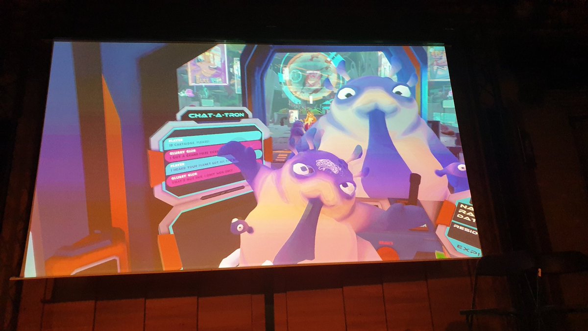 And then we're laughing our asses off with <a href="/SpaceControlVR/">Space Control VR</a> by <a href="/MoonMonsterSt/">MoonMonster Studios</a>! 

Basically a fun version of Papers Please with Rick &amp; Morty infused weird humour. We love it!!
