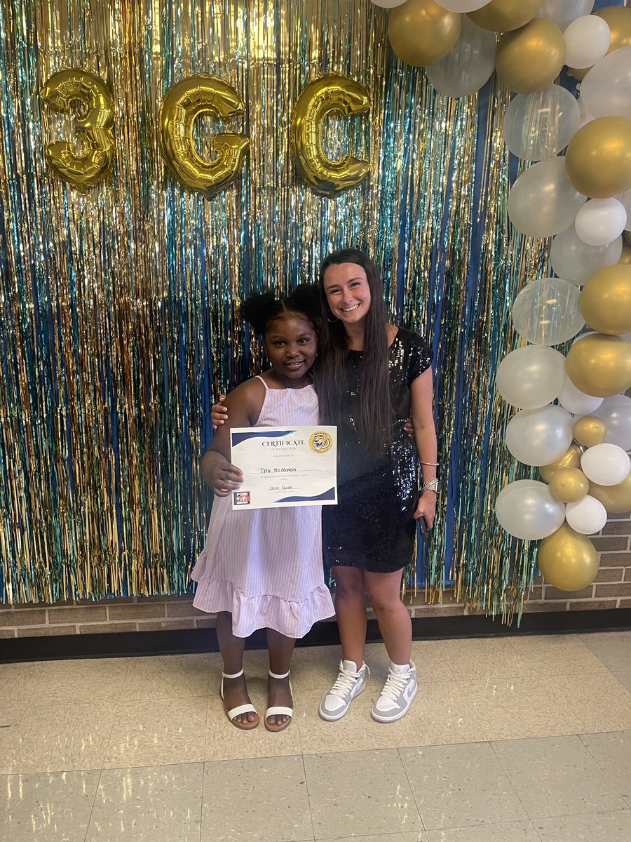 Our second grade tigers COMMITTED… to third grade!! #3GC #committed