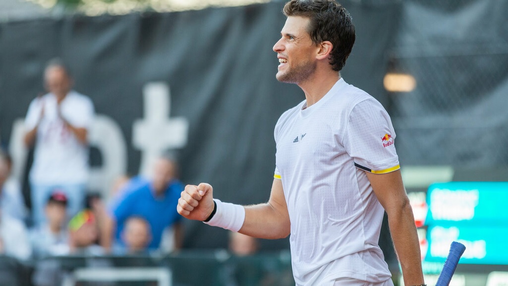 josemorgado's tweet photo. BIG WIN!

#339 Dominic Thiem beats #20 Roberto Bautista Agut 7-6(5), 3-6, 6-4 to reach the QFs in Bastad. Very, very good performance. 

First time he wins back to back matches (and first QFs) since Madrid (may) 2021. Also first top 20 win since then.

So good to see. https://t.co/fz8lu60CmH