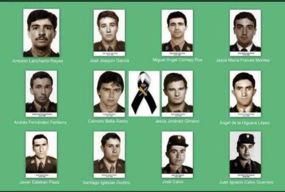 MiguelFolguera's tweet photo. 🔴Aunque hoy no sale en ningún telediario, ni han tenido ningún homenaje. Tal día como hoy hace 36 años, ETA asesinaba a 12 guardias civiles,y dejaba más de 60 heridos, a su paso por la plaza de la República Dominicana en Madrid. @guardiacivil @jucilnacional #porellosportodos https://t.co/zXo99lKKpv