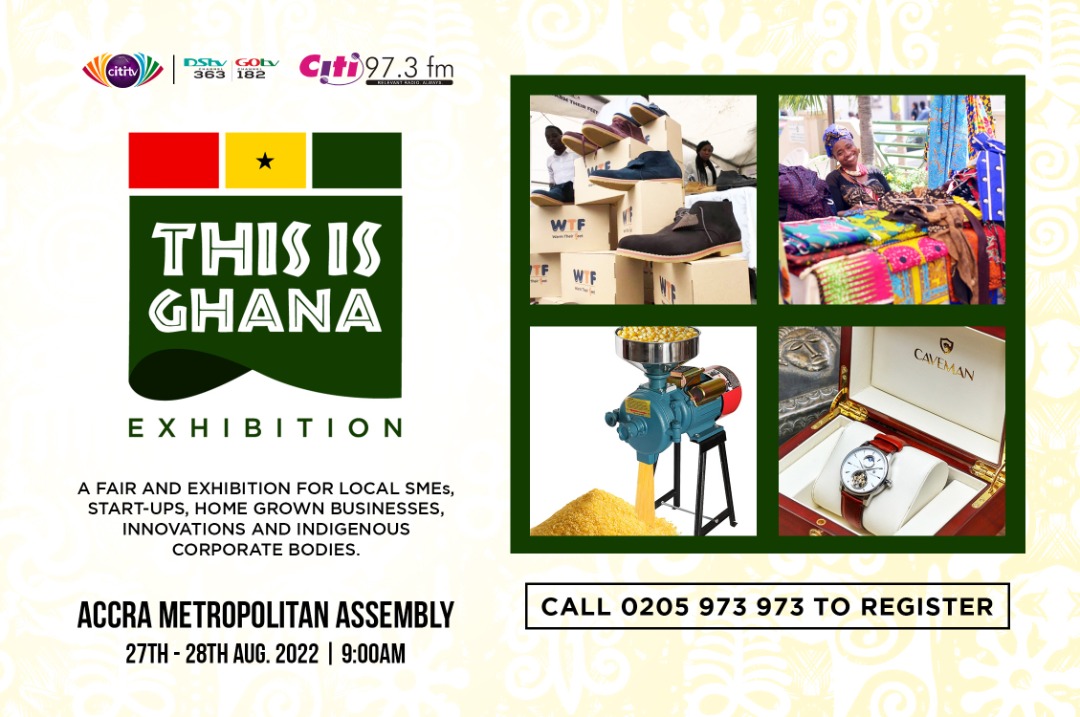 NiiJames's tweet photo. Call *0205 973 973* for enquiries on how to participate in the  #ThisIsGhana Exhibition #CitiTVonDSTV 363 and Gotv 182 https://t.co/eHJ4LKEuVx