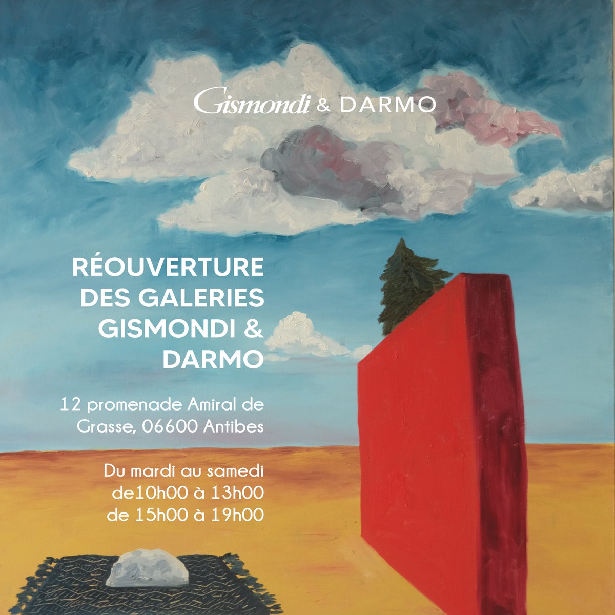 DarmoArt's tweet photo. The Parisian gallery Darmo settles in the historical spaces of the Galerie Gismondi. From July 9 to August 12, you can find the exhibition « A Flavor of Darmo,» a selection of modern and contemporary artists blending genres and eras. (Miró, Swann Ronné, Picasso...) https://t.co/U6rvfumxUM
