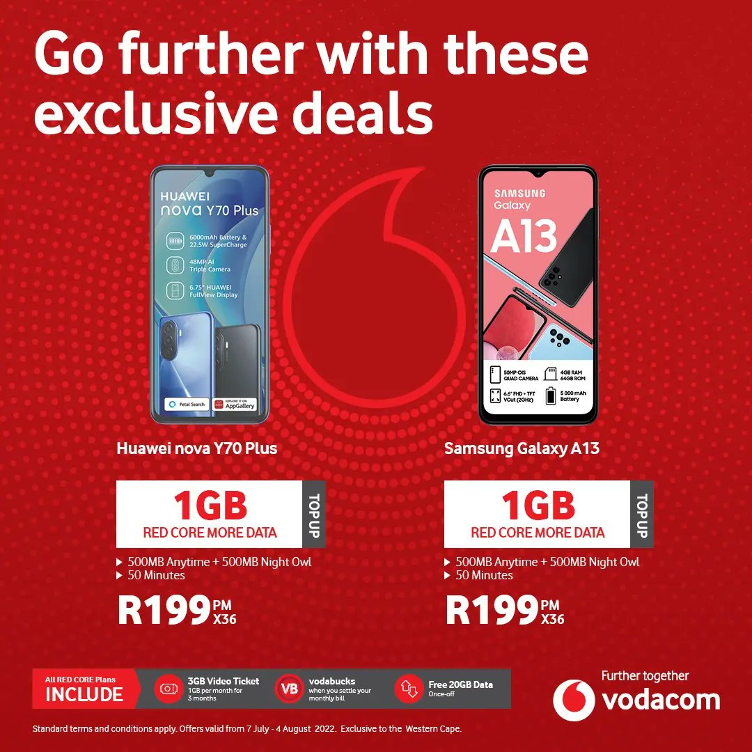 MyGugsfm's tweet photo. Go further with these exclusive deals from Vodacom. Stay warm and connected this winter #Further together. https://t.co/CSP1BCXBPC