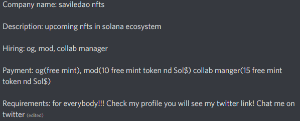 JoeShmoeNFT's tweet image. 🚨New Job Listing🚨

Check It Out: bit.ly/3IB82KI