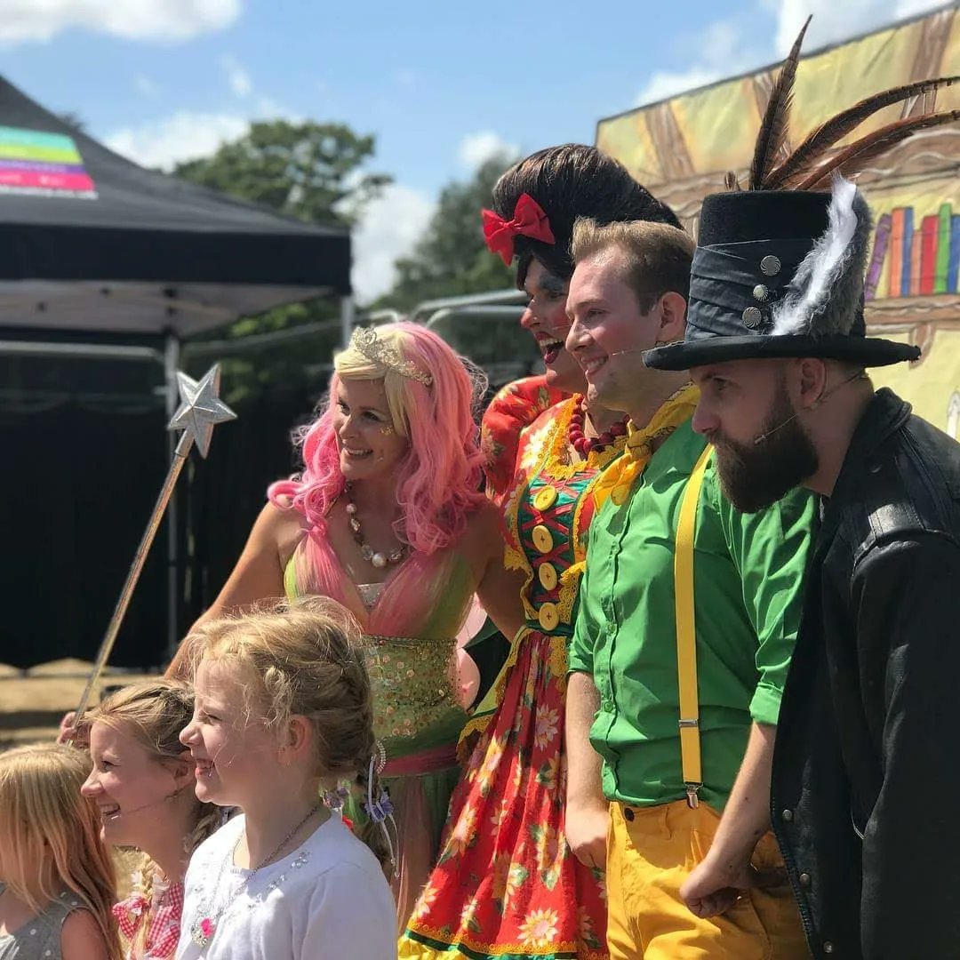 #ThrowbackThursday Here's a look back at our open-air production of Red Riding Hood.  If you fancy swapping the enchanted forest for a nautical adventure then join us for this year's summer panto Treasure Island. Setting sail to #Bordon, #Basingstoke and #Camberley! 🏝️☠️☀️