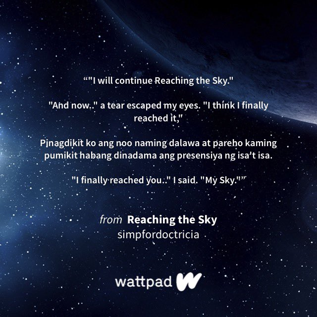 chasingpatty's tweet photo. Reaching the sky is the first ever doc tricia fanfic I read. And all I say is that this story is really a worth reading story. Thank you for the wonderful story author @ksimpfort! Saludo ako sayo. π«Ά
#rts47 #rtsSC #rtsThoughts https://t.co/QZmy8H3OUf
