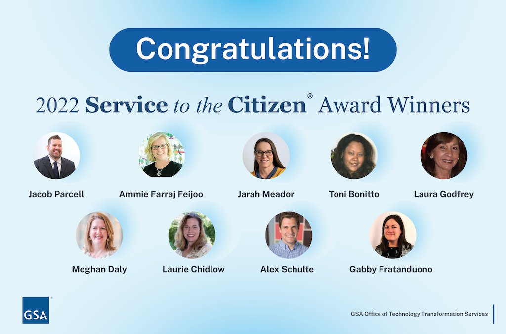 Dave Zvenyach - ARCHIVED (@gsa_davez) on Twitter photo Congratulations to <a href="/Digital_Gov/">Digital.gov</a> and the Community of Practice Leads for their <a href="/STTCAwards/">Service to the Citizen® Awards</a>! We're proud to work alongside you! servicetothecitizen.org/2022winner #CivicTechService Congratulations to <a href="/Digital_Gov/">Digital.gov</a> and the Community of Practice Leads for their <a href="/STTCAwards/">Service to the Citizen® Awards</a>! We're proud to work alongside you! servicetothecitizen.org/2022winner #CivicTechService
