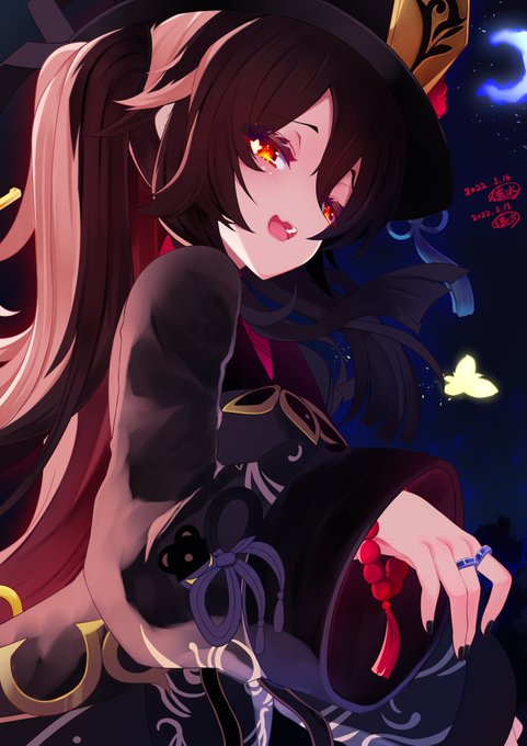 再掲だけど、ふーちゃん誕生日おめでとう!!
#胡桃生誕祭2022 #原神 