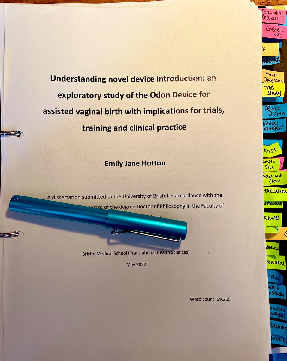 The end of an era - after 5 years and 2 maternity leaves - today I successfully defended my PhD (with minor corrections) <a href="/NatalieBlencowe/">Natalie Blencowe</a> <a href="/LenguerrandErik/">Erik Lenguerrand</a> <a href="/JuliaWadeBris/">Julia Wade</a> a huge heartfelt thank you