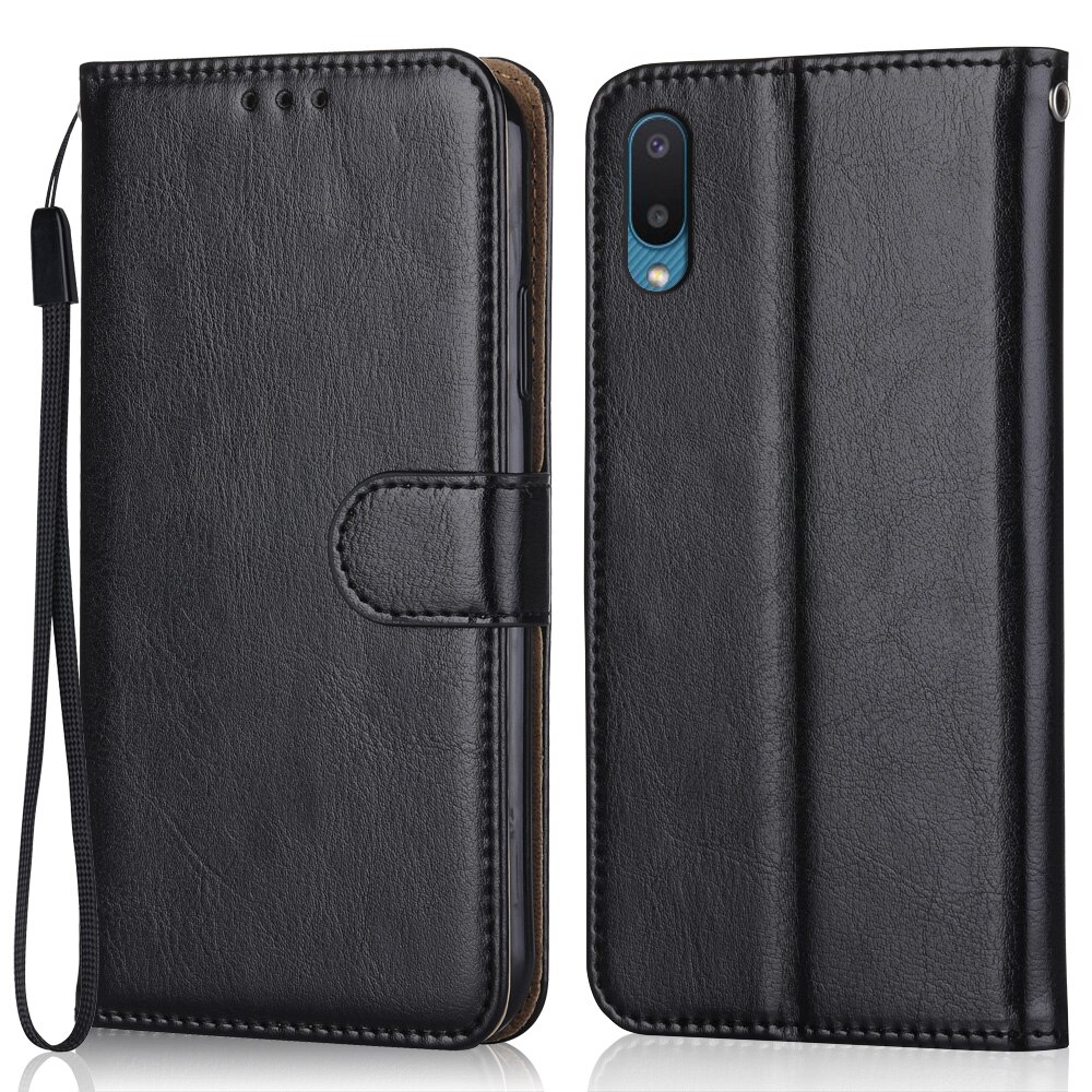 #power Luxury Leather Case for On Samsung Galaxy A02 A022 A022F SM-A022F 6.5'' Wallet Stand Flip Case Phone Bag with Strap episson.com/product/luxury…