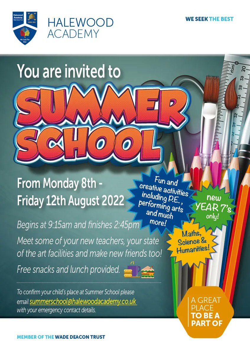 Halewood Academy tweet media