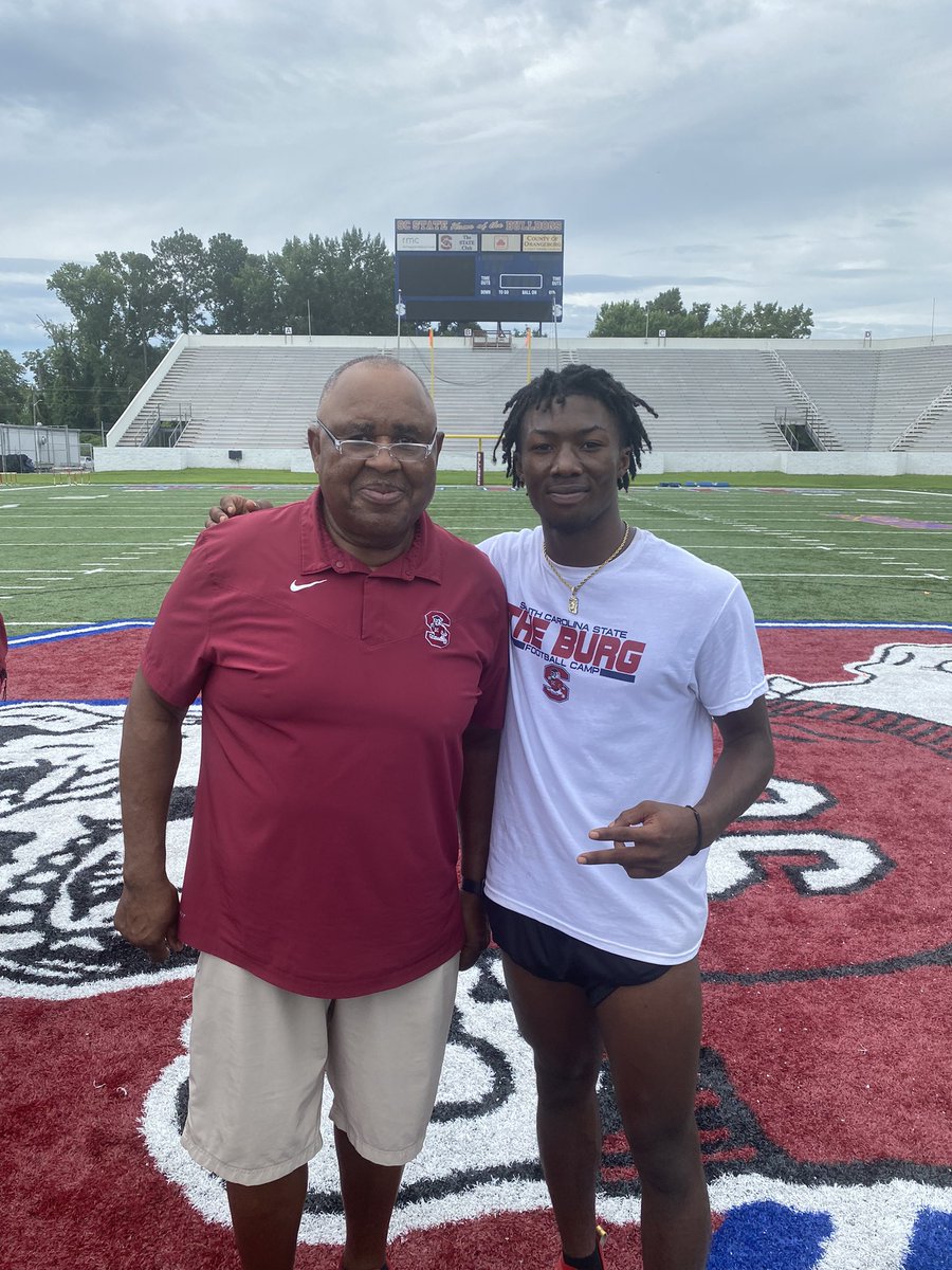 Extremely blessed to receive my first offer from SCSU!! <a href="/Bpough/">Oliver Pough</a> <a href="/CalhounSaints/">Calhoun County Saints Football</a>