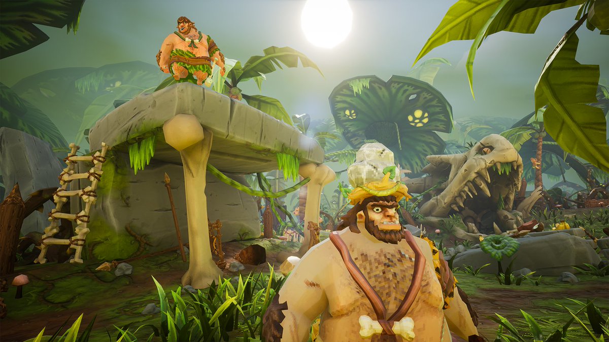 Patch 1.3.0 - Dawn of the Potato is here... 🍖

Introducing Flint Falls: a primitive encampment located at the foot of an enormous waterfall, containing both resources and witches plentiful...

Learn more! 1/5 🧵⬇️

#WitchIt #prophunt #hideandseek #indiegame #UE4