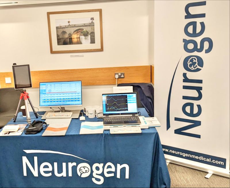 NeurogenLtd's tweet photo. Excited to be exhibiting at today's ANS Strategic Day in Birmingham.

Showing our innovative NeuroTablet HVT system plus our TruTrace EMG/EP system, a truly portable system that can run clinics without the need for mains power.

@ClinNeurophys https://t.co/jP6rZ7BrYb