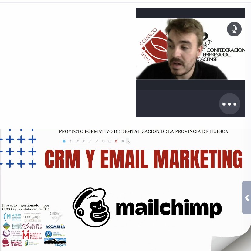 ebinefar's tweet photo. El pasado martes asistimos al último webinar de la 1ª edición del programa #digital prov. 2022 : "CRM y EMAIL MARKETING", organizado por la Asoc. Comercio Binefar Litera, las Asoc. Prov. y Ceos Comercio Huesca https://t.co/23qCC1D9GZ