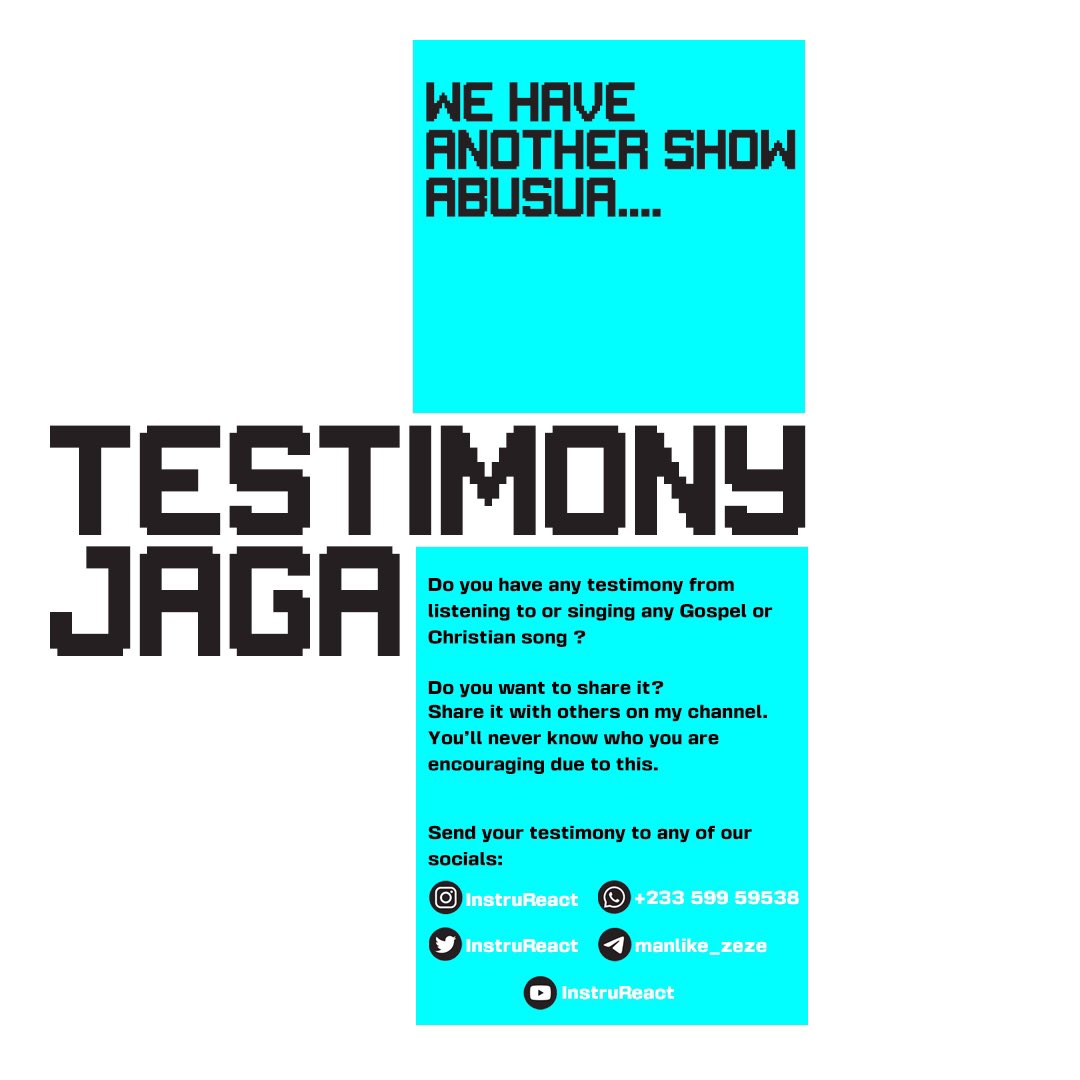 manlike_zeze's tweet photo. Your testimony could go a long way to encourage someone.
We are a dm away!!
Thanks for posting🙌🏽
#InstruReact🚀🎧 https://t.co/TMv21wJsS0