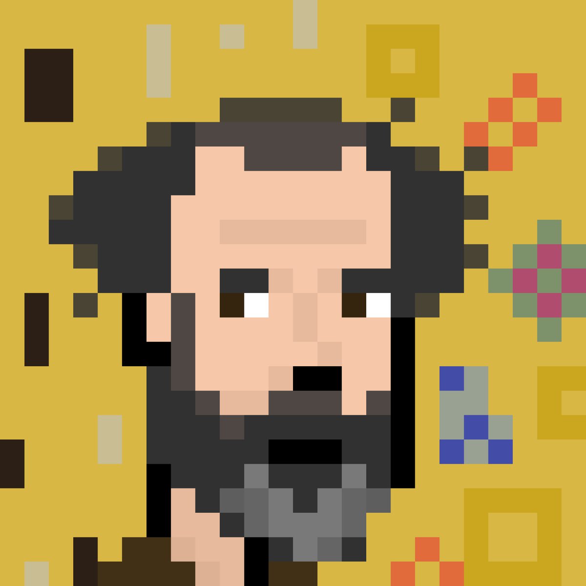 Gustav Klimt is an "Extraordinary Human Being"! 
Did you Know?
He won a scholarship to the Vienna School of Arts and Crafts aged just 14.
👏👏👏👏
#GustavKlimt #PunkOfTheDay opensea.io/collection/pun…