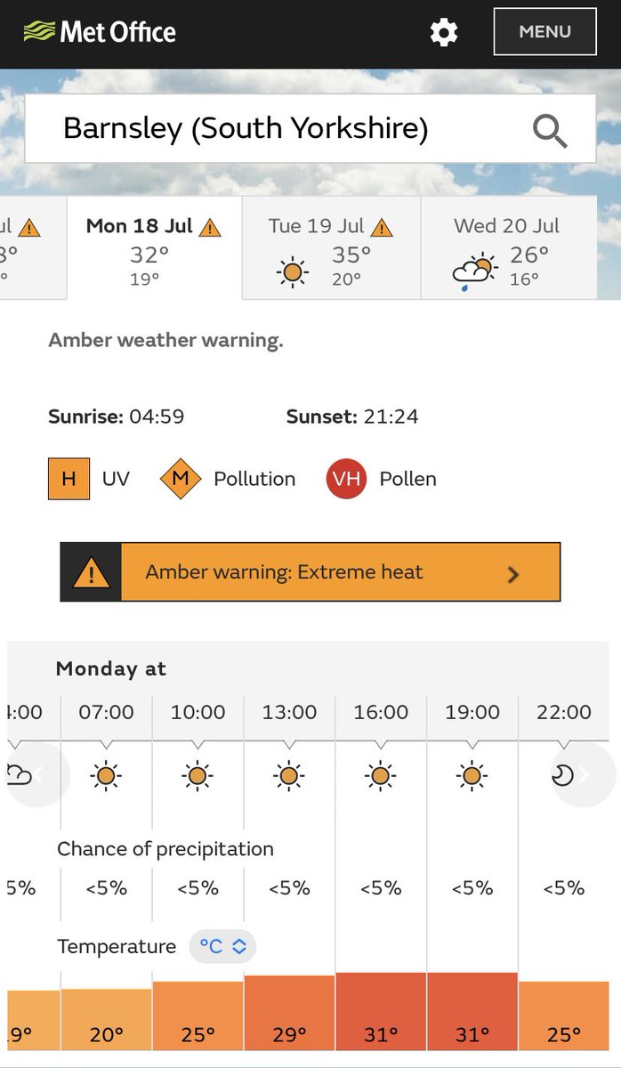 Due to the weather warnings in place on Mon 18th and Tues 19th, we have contacted parents and carers regarding our uniform policy for this period only. Should you have any questions, once you have read the letter, please can they be directed to our info@dartonacademy.org.uk ☀️