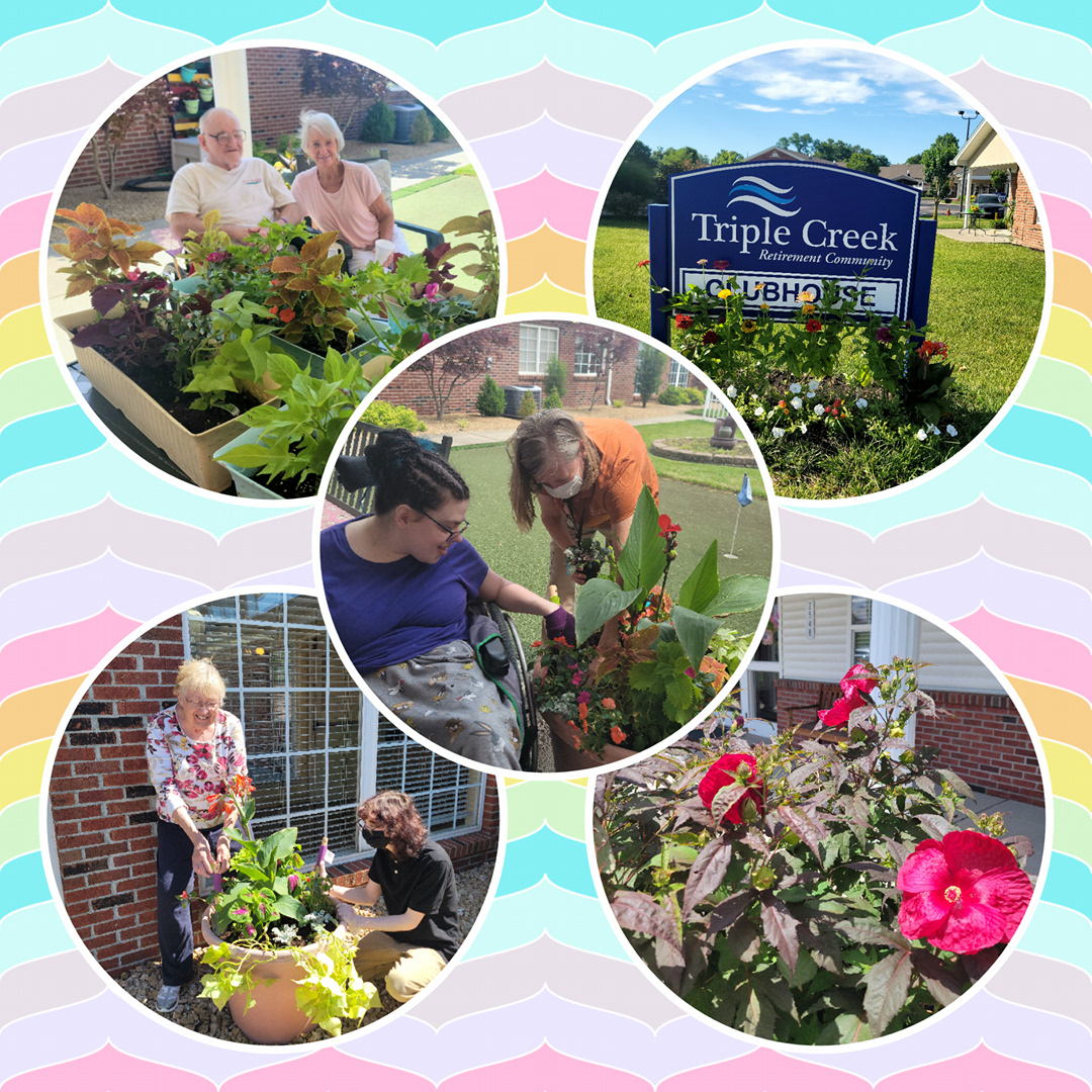 TripleCreek_RC's tweet photo. Come by and enjoy the spectacular views of our Campus in Color! 
#TrilogyLiving #TrilogyHS https://t.co/hHrDIWu4uT