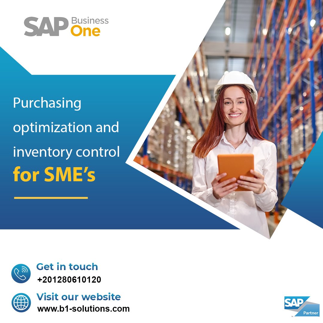 BeONESoftwareS2's tweet image. Purchasing and Inventory Control Optimizes purchasing practices and control costs by managing the complete order-to-pay cycle including receipts, invoices, returns, and payments.
For more information contact us +201280610120 
Or visit our website  b1-solutions.com
#Be_One