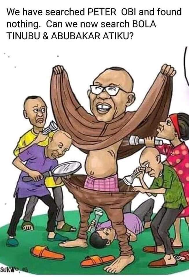 Next....we have searched Peter Obi and found nothing....
Oya next....