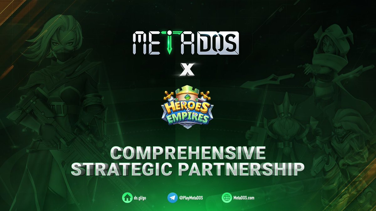 MetaDOSLATAM's tweet image. Read my latest: “MetaDOS x Heroes &amp;amp; Empires: Comprehensive Strategic Partnership Announcement!” news.metados.com/archive/1265246