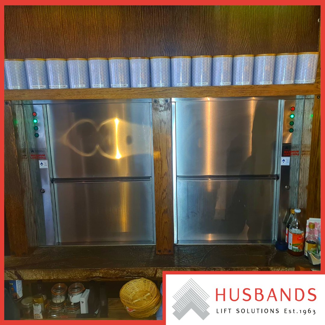 Amazing woodwork to compliment this goods lifts. 📸🛠

#dumbwaiter #goodslifts #woodwork #elevator