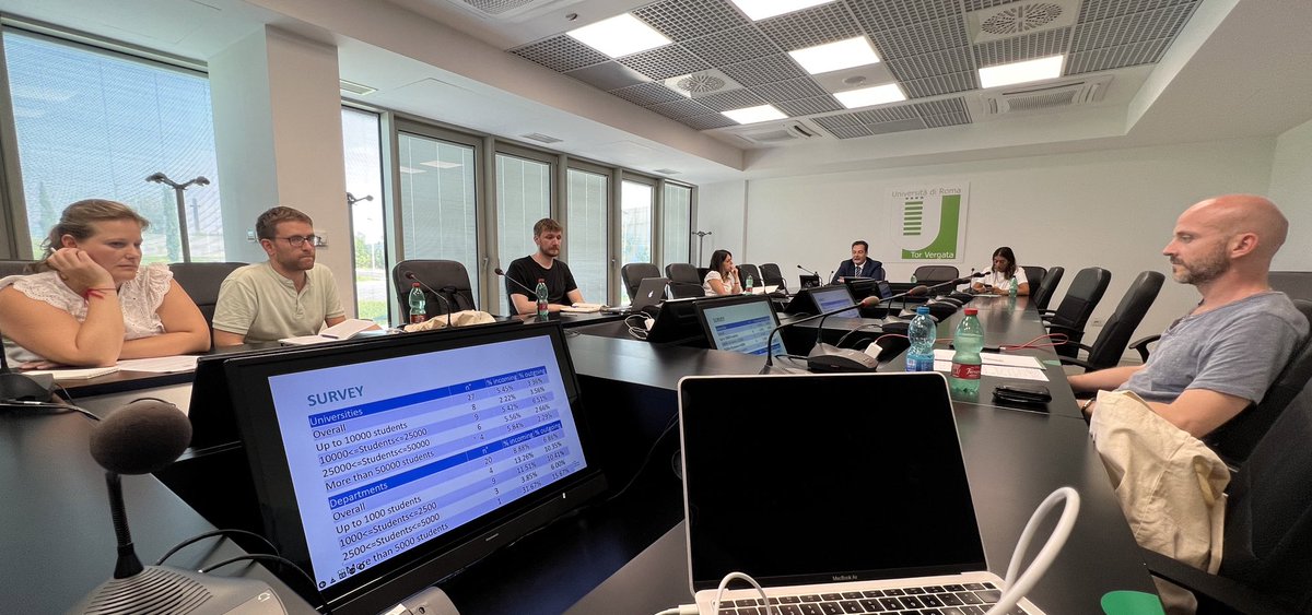 YERUN_EU's tweet photo. In today’s #EDUSC training we are discussing the change in the approach to #mobility during the pandemic period, under the unique guidance of Prof. Mattarocci @mattagia ✨ https://t.co/hQtnAa5KQH