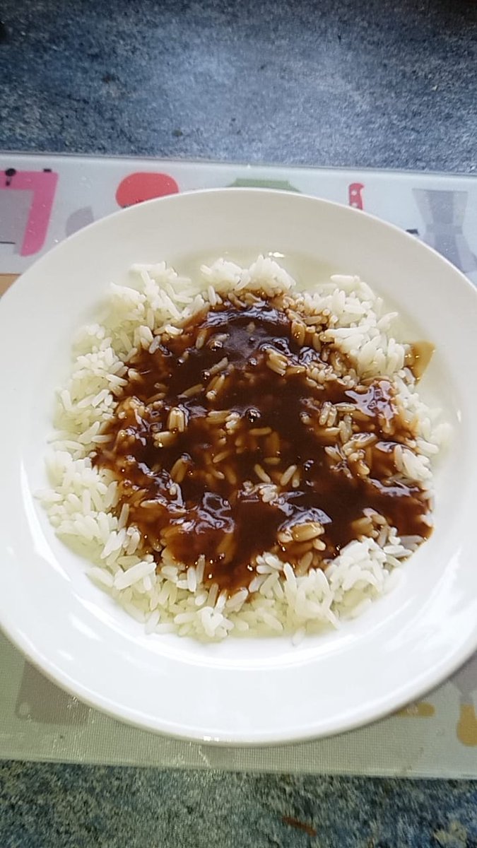 ratemyplatenow's tweet photo. Rice n Gravy by Kye W https://t.co/ebswVjxGBz