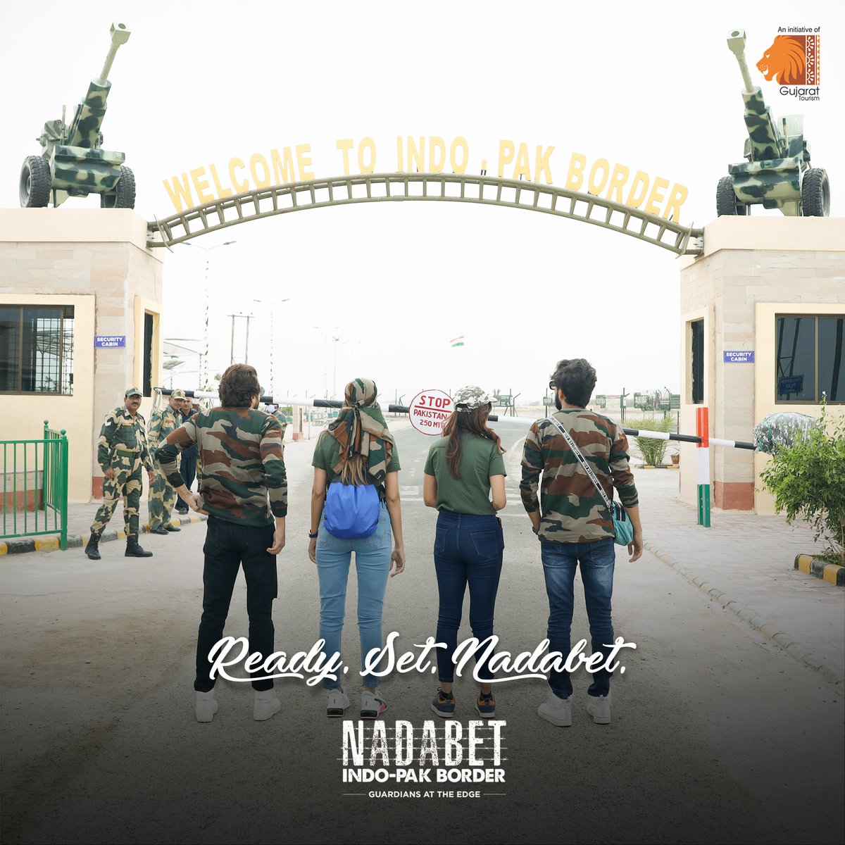 VisitNadabet's tweet photo. Who's ready to enter the land of pride and valour? Consider booking soon.
#NadabetIndoPakBorder #GuardiansAtTheEdge #SeemaDarshan #BSF #IndianArmy #patriotism #bordertourism #suigam #Gujarat #gujarattourism #exploregujarat #incredibleindia https://t.co/5Nfu0CMGQR