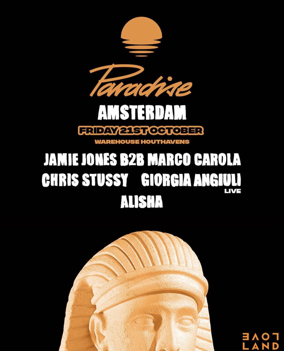 alisha__dj's tweet photo. ADE IS CALLING…📞

PARADISE X LOVELAND 🌴🇳🇱 https://t.co/hfd8bX9y34