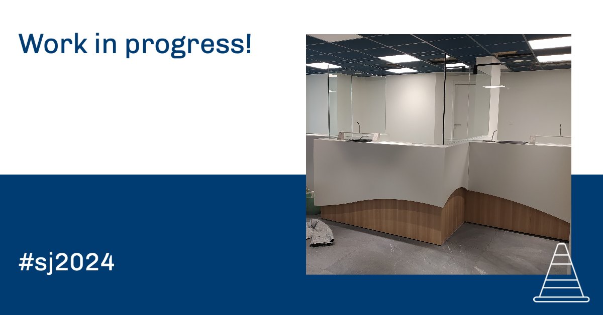 👀 Avant-première du nouveau site #Méridien ! Les travaux sont presque terminés. Vanaf eind juli word je ontvangen in een moderne, lichtrijke omgeving. #sj2024