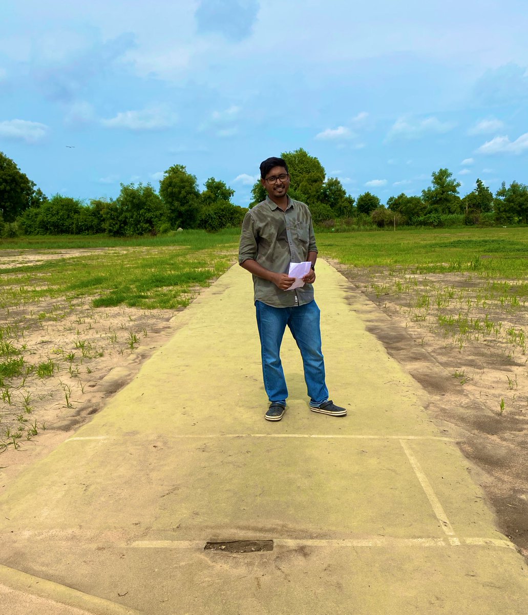 rohinverma2410's tweet photo. The iconic ground where Chennai Super Fighters Vs Gandhinagar Challengers was played.

@bhogleharsha how’s the commentary box and pavilion? ;)

#FakeIPL https://t.co/gDX7lh9ArI