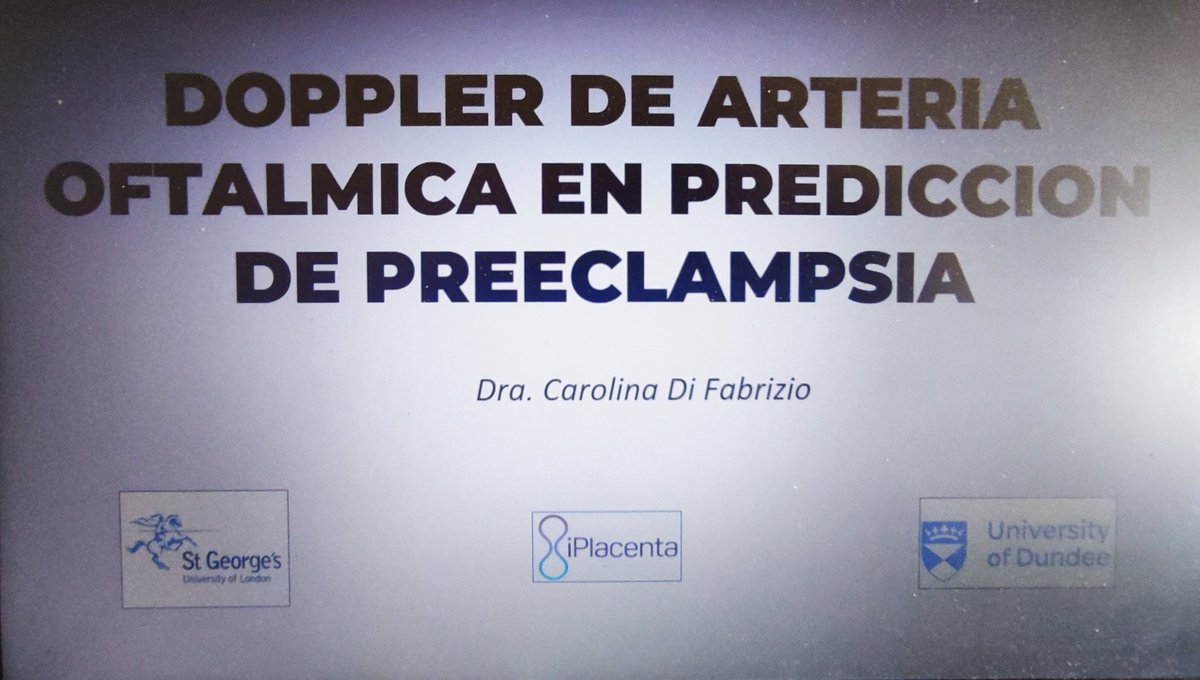 carodifa's tweet photo. Gracias @saumb por la invitación, es un honor participar en el Simposio Multidisciplinario 2022.
#preeclampsia #ultrasound https://t.co/SDij9ckTEp