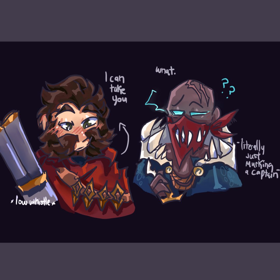 metalichotchoco's tweet photo. Graves has a taste in men known as “disaster” pyke isn’t really used to this kind of attention #Graves #malcomgraves #LeagueOfLegendsFanArt #pyke #LeagueOfLegends #ArtofLegends #LeagueofLegendsArt https://t.co/Bnxgbn7Akm