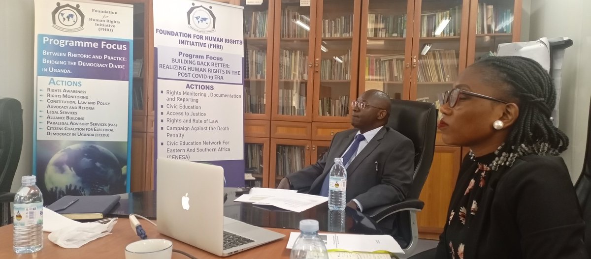pearlwoodug's tweet photo. TODAY:
@pearlwoodug, @UgandaMusicians, @FHRI2 and SELAM meet to concretize the areas of collaboration and implementation of @panaf_org  Uganda Chapter for advocacy for Artistic Freedom.

#ArtisticRightsFirst
#Freedom2Create https://t.co/hqKDKJtiNT