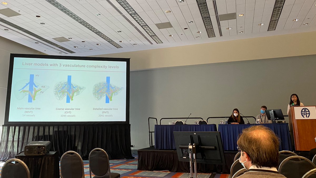 Brian Winey, PhD DABR (@brianmedphys) on Twitter photo And the final <a href="/HarvardMedPhys/">Harvard Med Phys</a> resident oral presentation at #AAPM2022 is given by <a href="/stellashuxing/">Stella (Shu) Xing, PhD.</a>. Dr Xing focused on modeling lymphocyte circulation and radiation dose to the lymphocytes in the liver vasculature. And the final <a href="/HarvardMedPhys/">Harvard Med Phys</a> resident oral presentation at #AAPM2022 is given by <a href="/stellashuxing/">Stella (Shu) Xing, PhD.</a>. Dr Xing focused on modeling lymphocyte circulation and radiation dose to the lymphocytes in the liver vasculature.