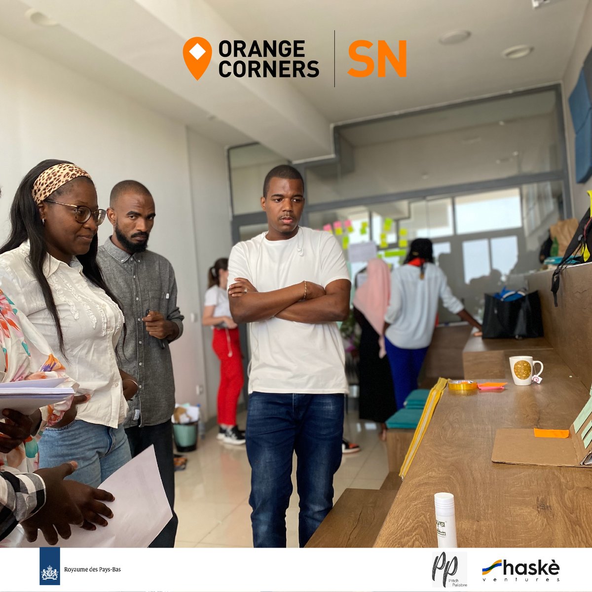 OcSenegal's tweet photo. Design Thinking Workshop

#Startups #Entrepreneuriat #entrepreneur #Senegal #OrangeCorners #OrangeCornersSenegal #PaysBas #ambassadepaysbas #haskeventures https://t.co/9yXgaj47uO