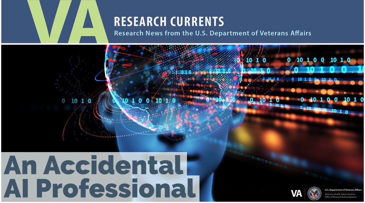 VAResearch's tweet photo. As the largest integrated health care system in the country, VA offers many opportunities to develop new AI applications to support Veterans' health care. VA has several big data repositories, including the Million Veterans Program. #VAMVP #VAResearch
https://t.co/3rYoRDKT4A https://t.co/OWUXZvO7SA