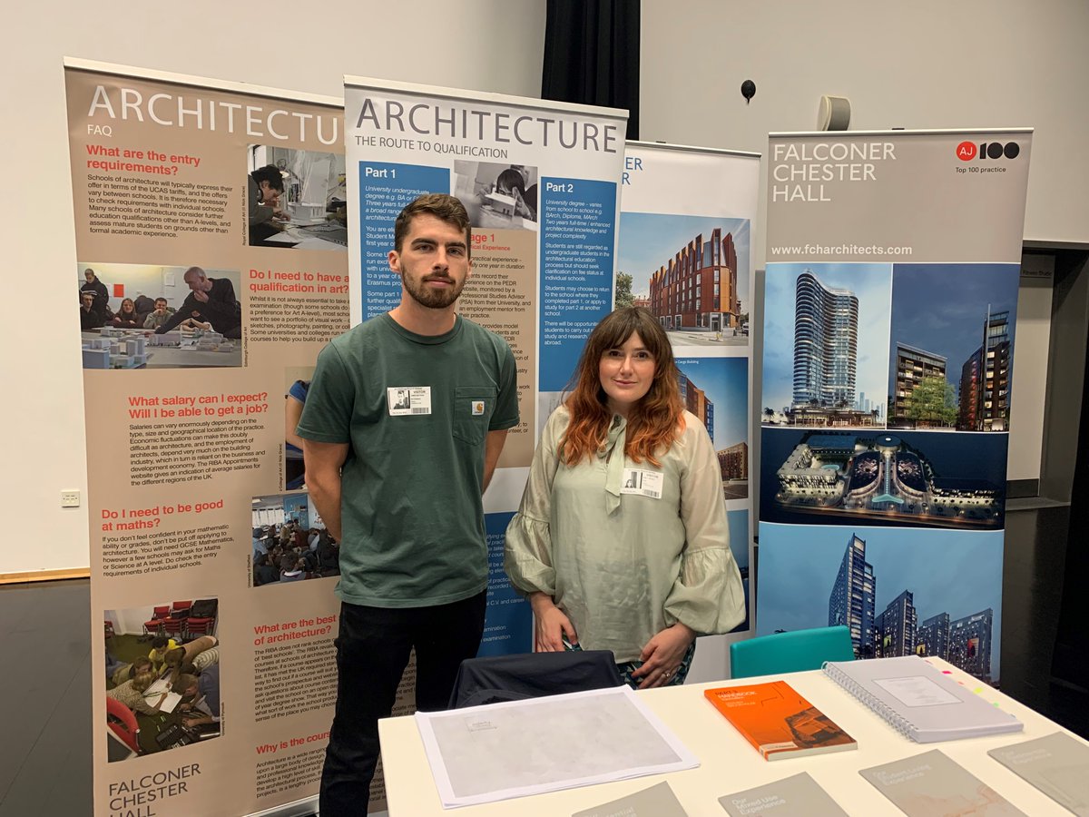 We really enjoyed visiting @abblanchschool Year 12 students today giving them an insight on how you can become an architect as part of their careers fair.

#architecture #career #becomeanarchitect #Liverpool #education