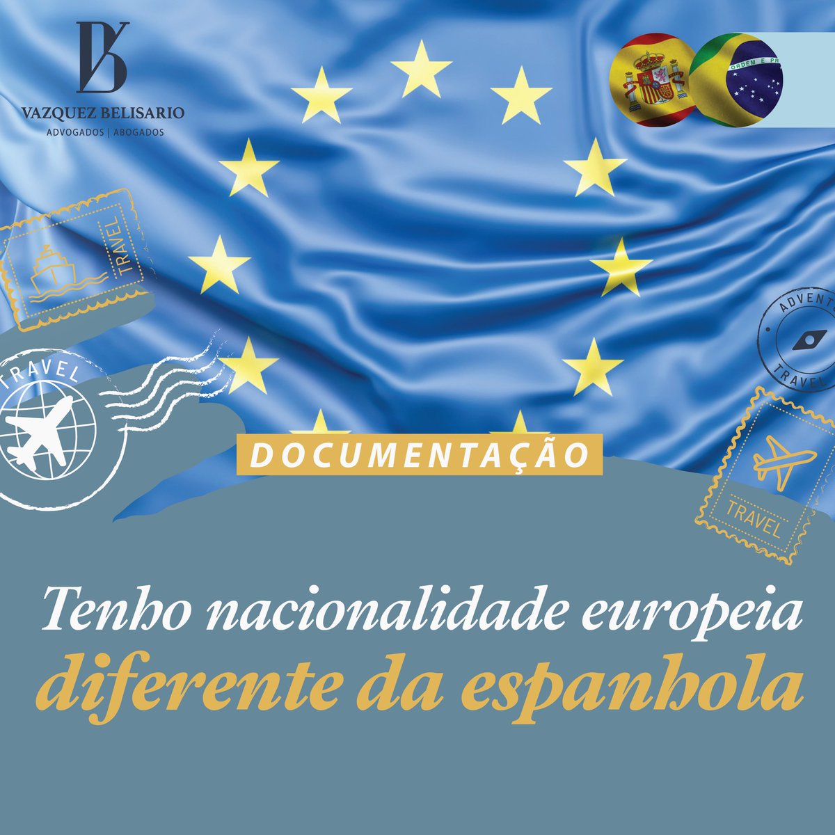 VBespanha's tweet photo. Tenho Nacionalidade Europeia diferente da Espanhola, posso morar na Espanha? 🤔

Saiba mais sobre esse tema em nosso perfil do Instagram, preparamos um post onde explicamos detalhadamente sobre o assunto.

Confira! 👇

https://t.co/R2etOdaP7a https://t.co/fJkVSBO8wv