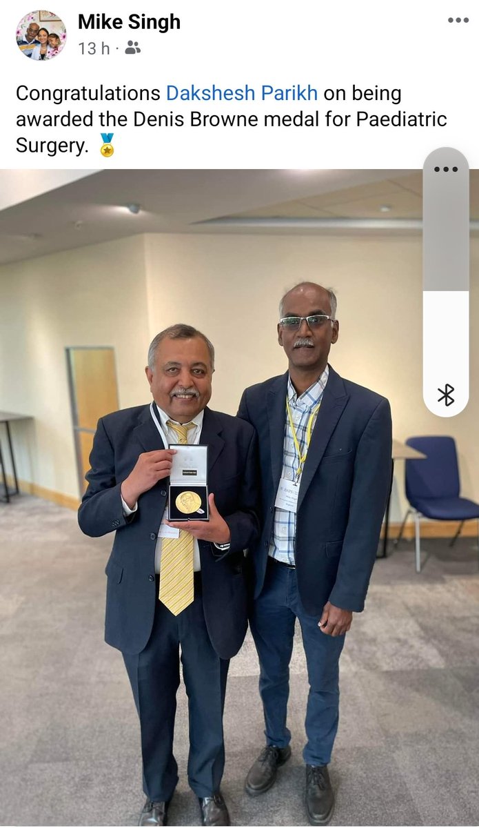 PsionjournalEd's tweet photo. So pleased to see one of my surgical mentors honoured by the British Association for Paediatric Surgeons. #68thBAPS #BAPS2022
@BAPSCongress https://t.co/sOa0W5oAxJ