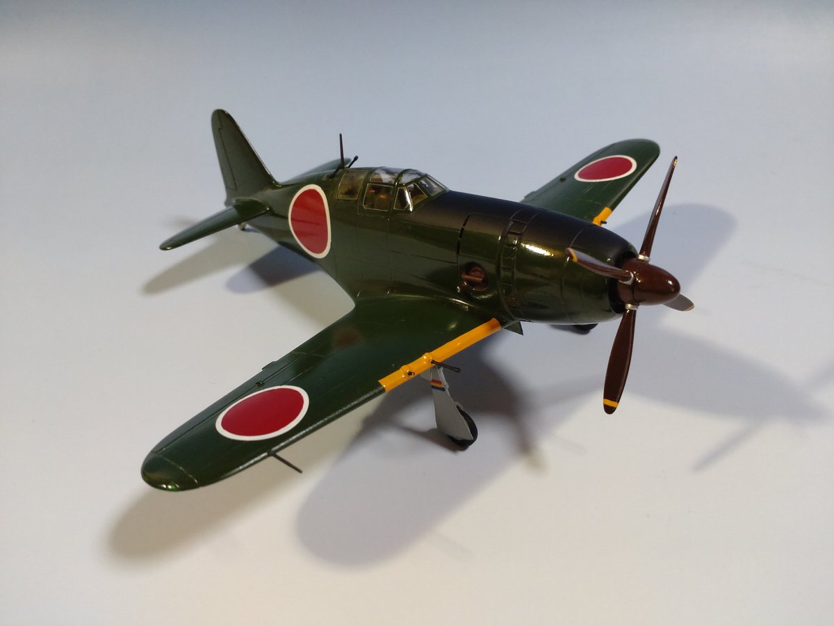 solid_model's tweet image. 局地戦闘機 雷電 32型
縮尺 1/50