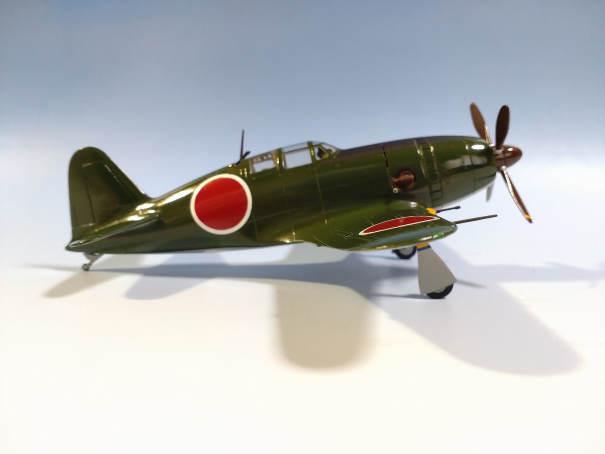 solid_model's tweet image. 局地戦闘機 雷電 32型
縮尺 1/50