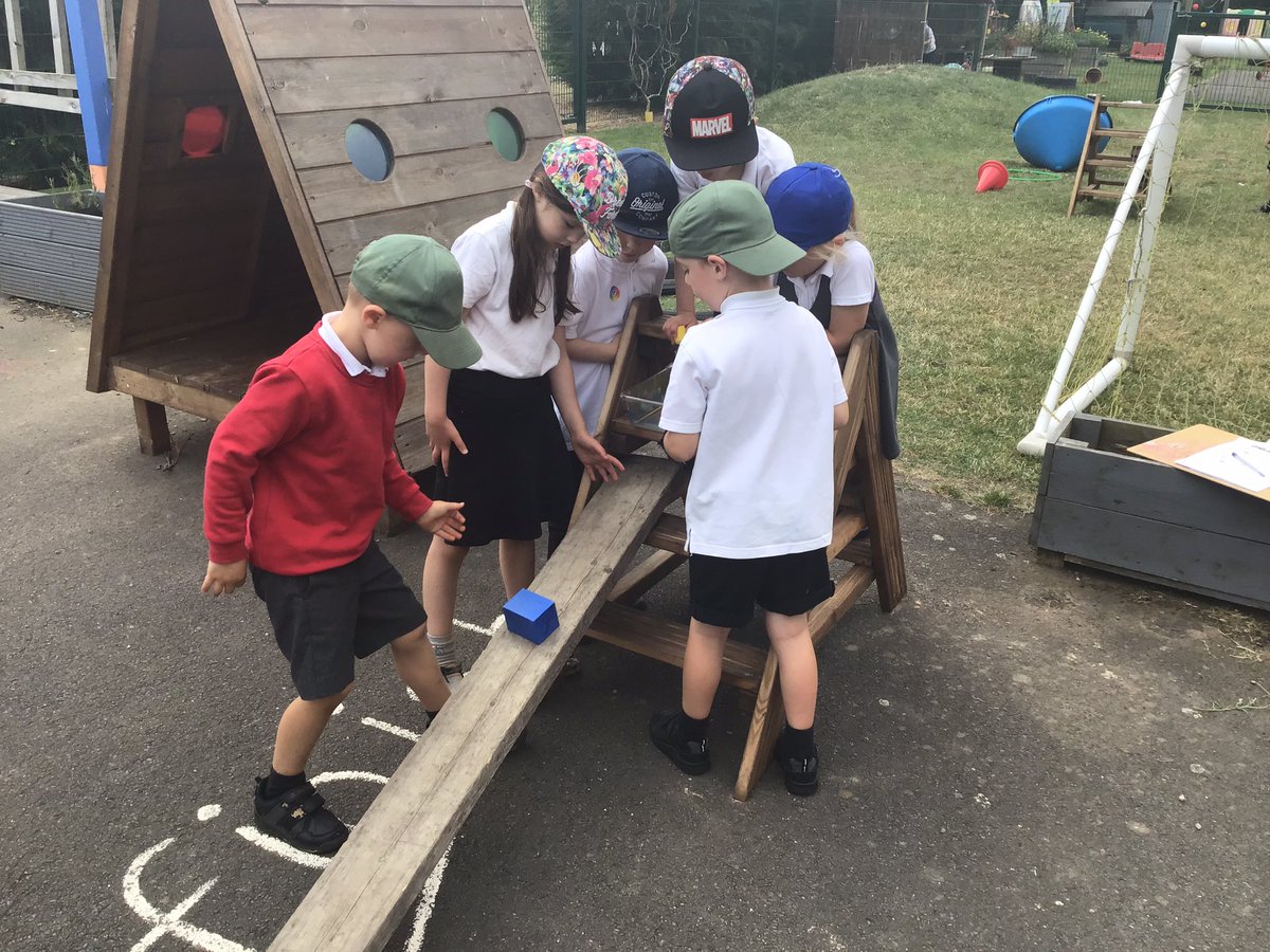 Monkhouse1's tweet photo. We have been investigating the properties of 3d shapes, finding out which 3d shape rolls the furthest distance and explaining why #EYMaths #Mathsinvestigation #3dshape https://t.co/BQL0TUDoAI