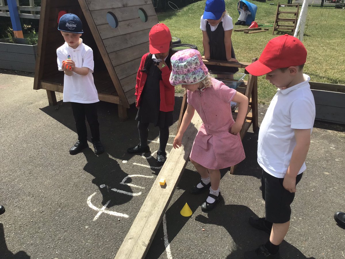 Monkhouse1's tweet photo. We have been investigating the properties of 3d shapes, finding out which 3d shape rolls the furthest distance and explaining why #EYMaths #Mathsinvestigation #3dshape https://t.co/BQL0TUDoAI