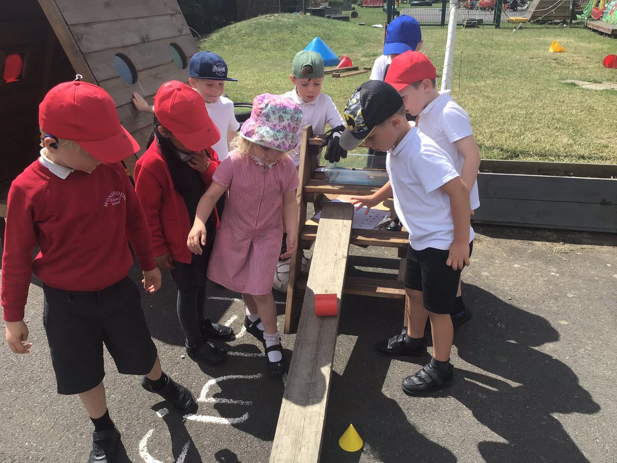 Monkhouse1's tweet photo. We have been investigating the properties of 3d shapes, finding out which 3d shape rolls the furthest distance and explaining why #EYMaths #Mathsinvestigation #3dshape https://t.co/BQL0TUDoAI