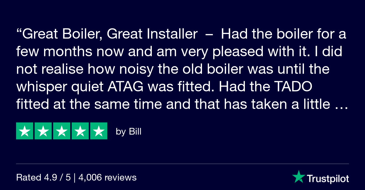 atagheating's tweet photo. We are the number 1 company in the 'boiler manufacture' category on TrustPilot and have the highest rating too!
Thanks for the great review Bill ⭐⭐⭐⭐⭐
#FiveStars #BoilerBrand #ReliableBoilers #QualityBoilers https://t.co/1AlFh9asI6