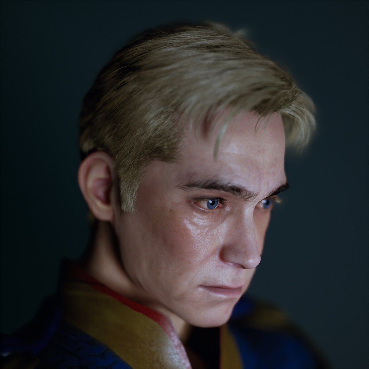 GentleWebAgency's tweet photo. @antonystarr Homelander 3D Model!
The best actor in the The Boys Series!
#theboys #3dmodelling #3dard #zbrush #ue5 #UnrealEngine #Homelander 
https://t.co/zLJfo6iaE1 https://t.co/2r5vm2fIZV